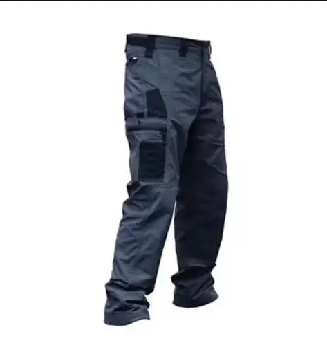 Man Multi-pocket Straight Cargo Trousers