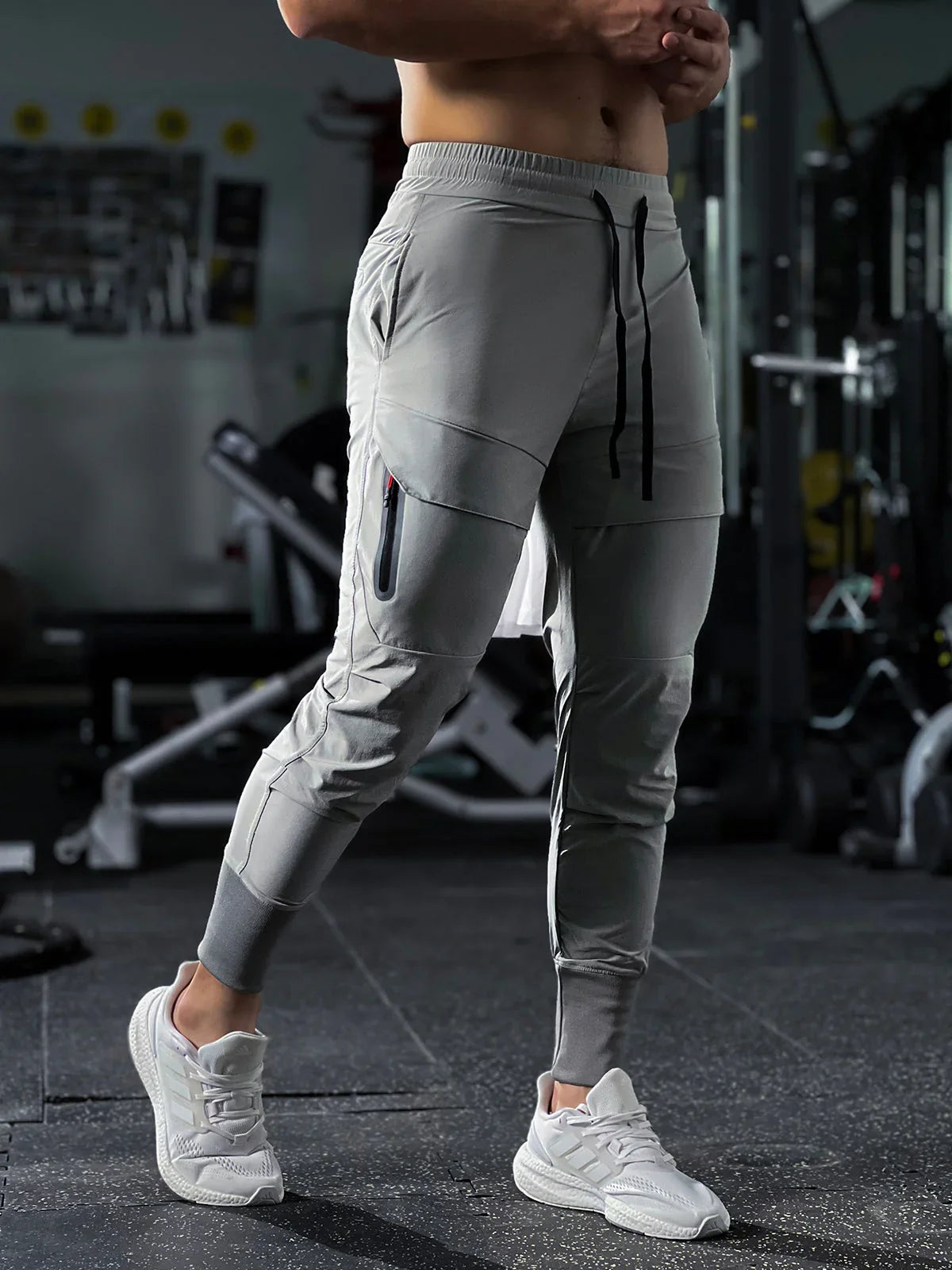 Men's Joggers Fitness Sweatpants Slim Fit Training Exercise Gym Jogging