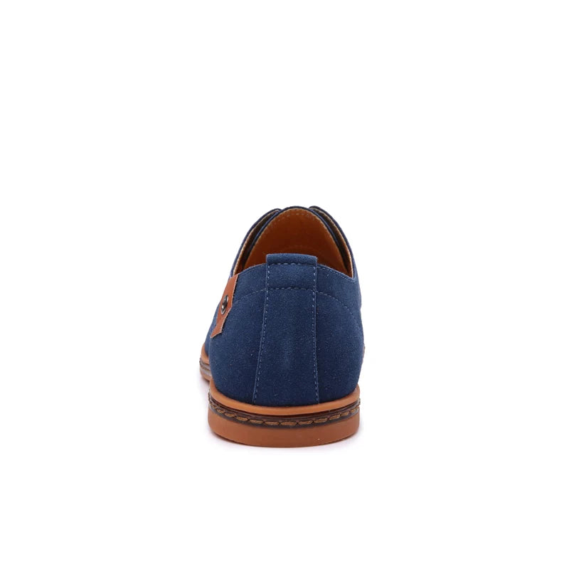 Men's Spring Casual Shoes Leather Breathable Comfort Matte Finish Business Shoes