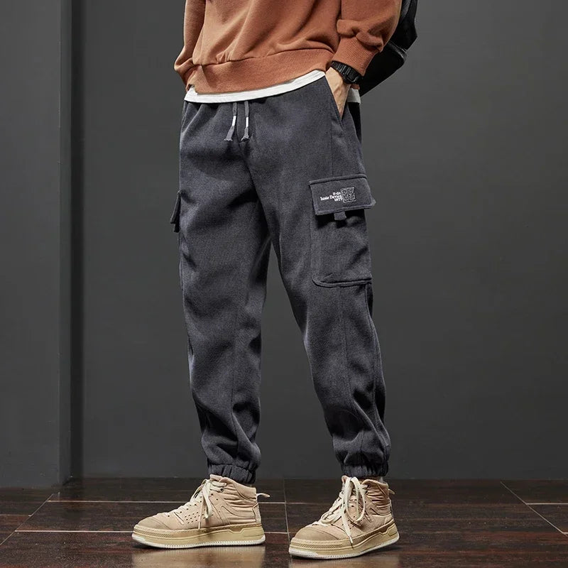 Elastic Waist Casual Pants for Men