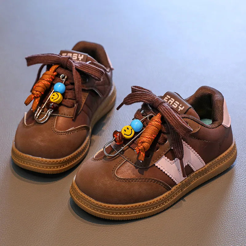 2025 Children Sneakers Boys Anti-slip Soft Sole Casual Shoes Girls Low Top Comfortable Shoes Size26-36
