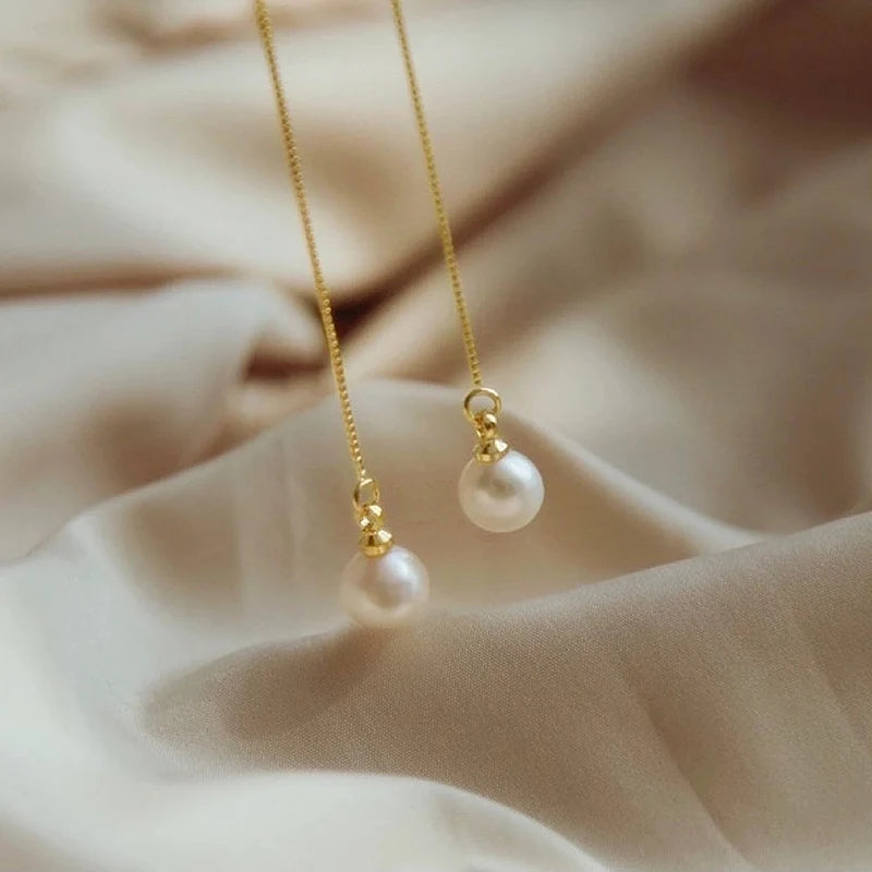 Dainty Long Hanging Earrings For Women