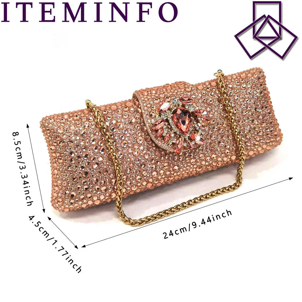 Hollow Design Women Shoes Matching Bag in Champagne Color Mature for Party