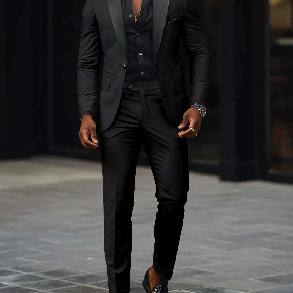 Men's Fashion Business Casual Suit