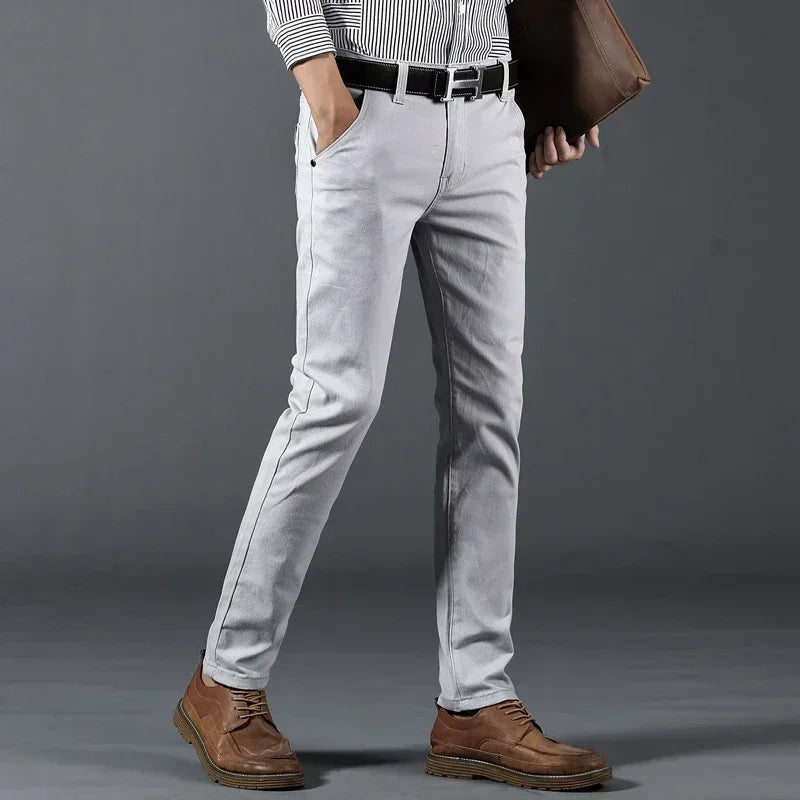 Soft Stretch Cotton 6 Color Office Casual Pants