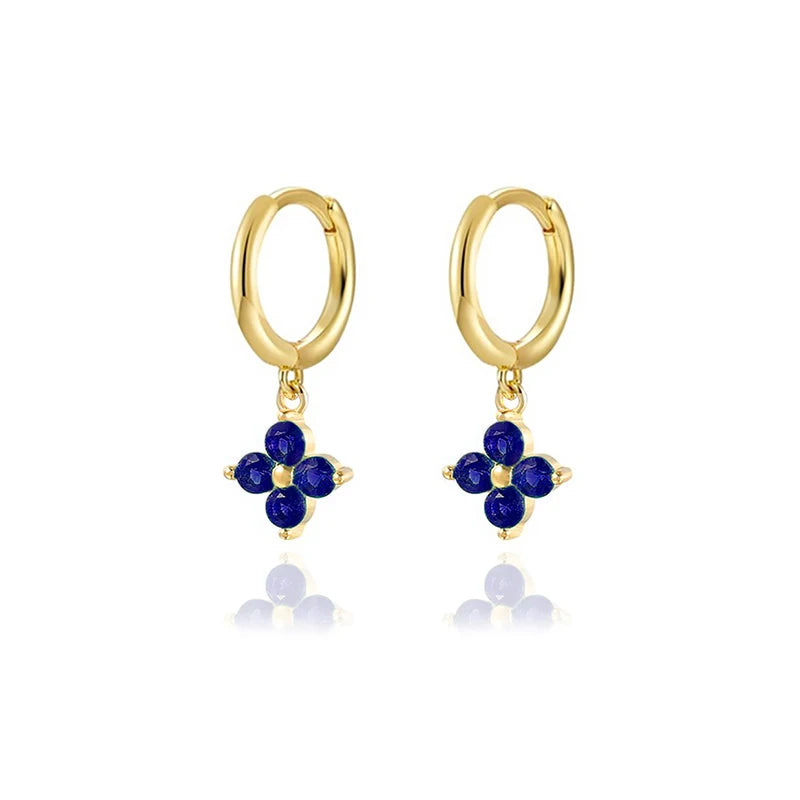 Gold Color Long Chain Dangle Earrings For Women