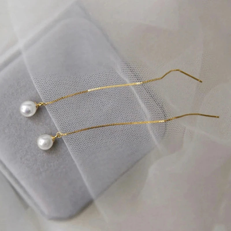 Dainty Long Hanging Earrings For Women