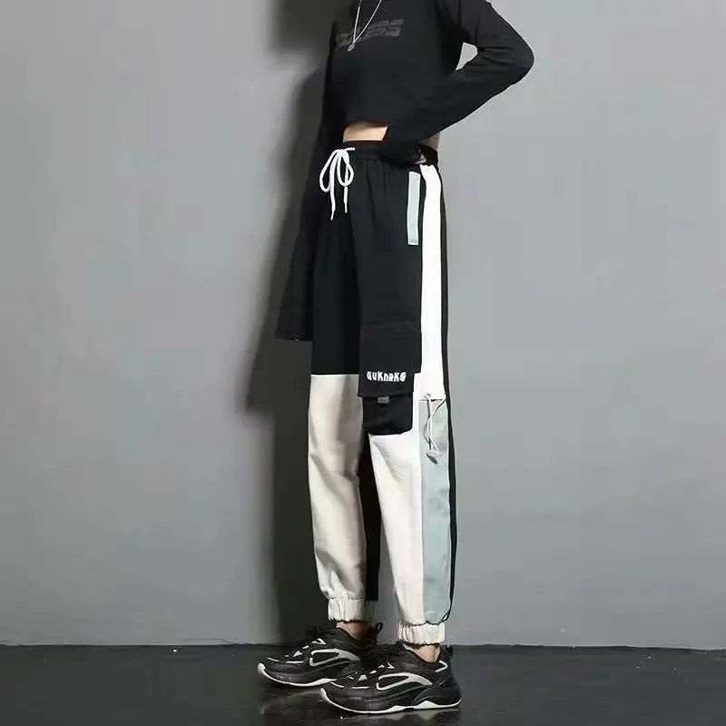 Women's Joggers Casual Sports Girls Fashion Hip-hop Streetwear