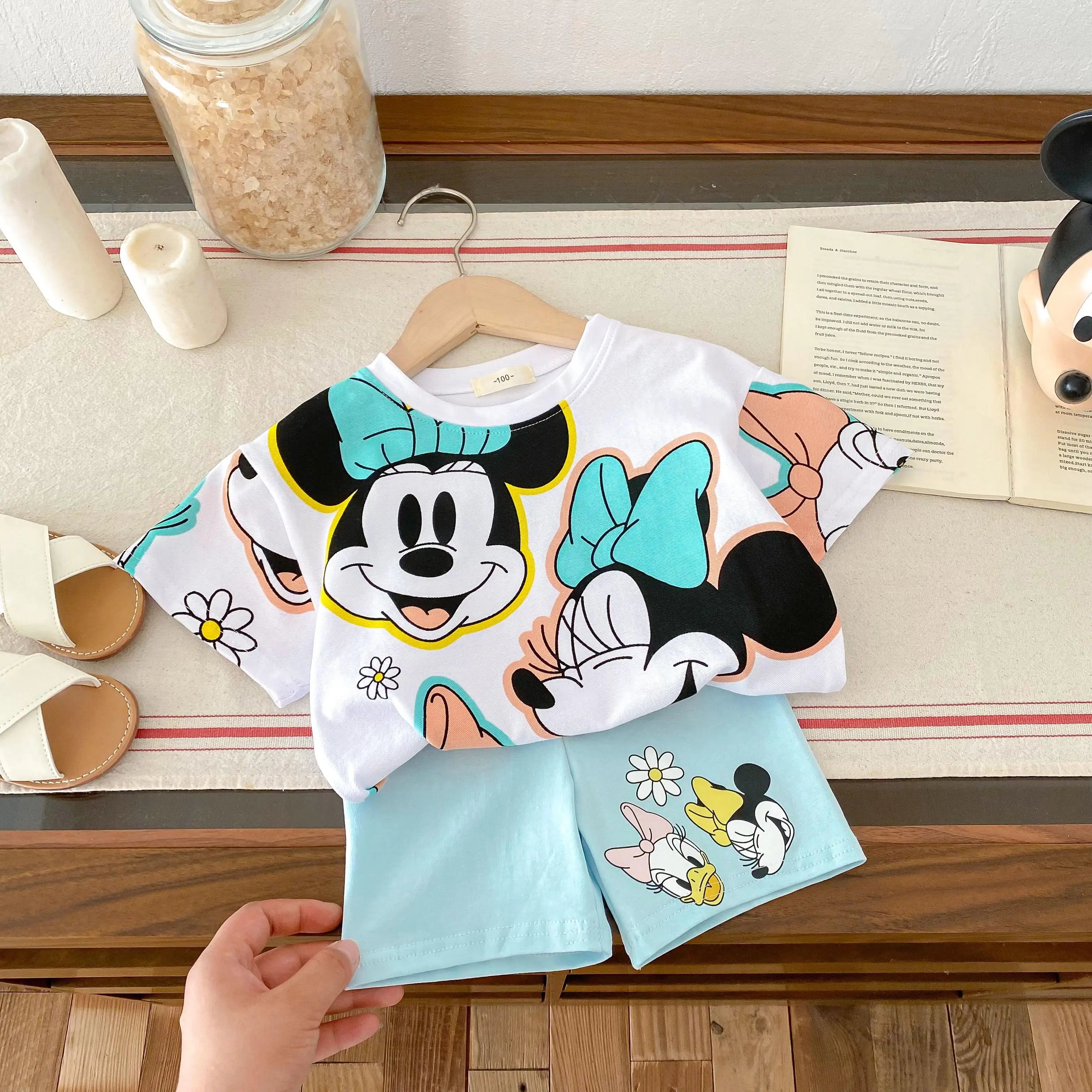 Baby Girl T-shirt And Shorts