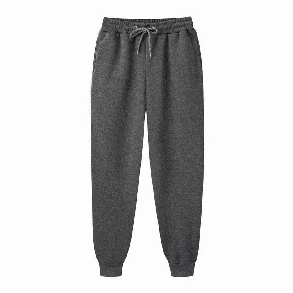 Fleece Men's Sweatpants Loose Sportswear Pants Breathable Trousers