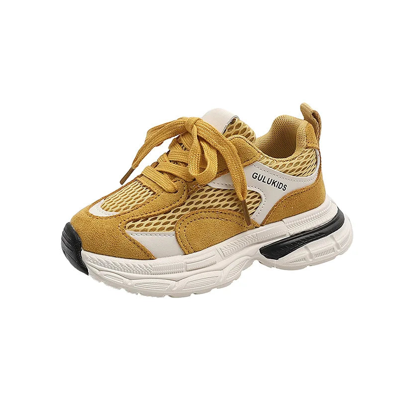 2025 Autumn New Children Casual Shoes for Girls Boys Fashion Korean Style Soft Bottom Anti-slippery Versatile School Sneakers