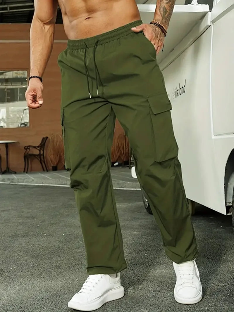Men's Multi Pocket Casual Pants