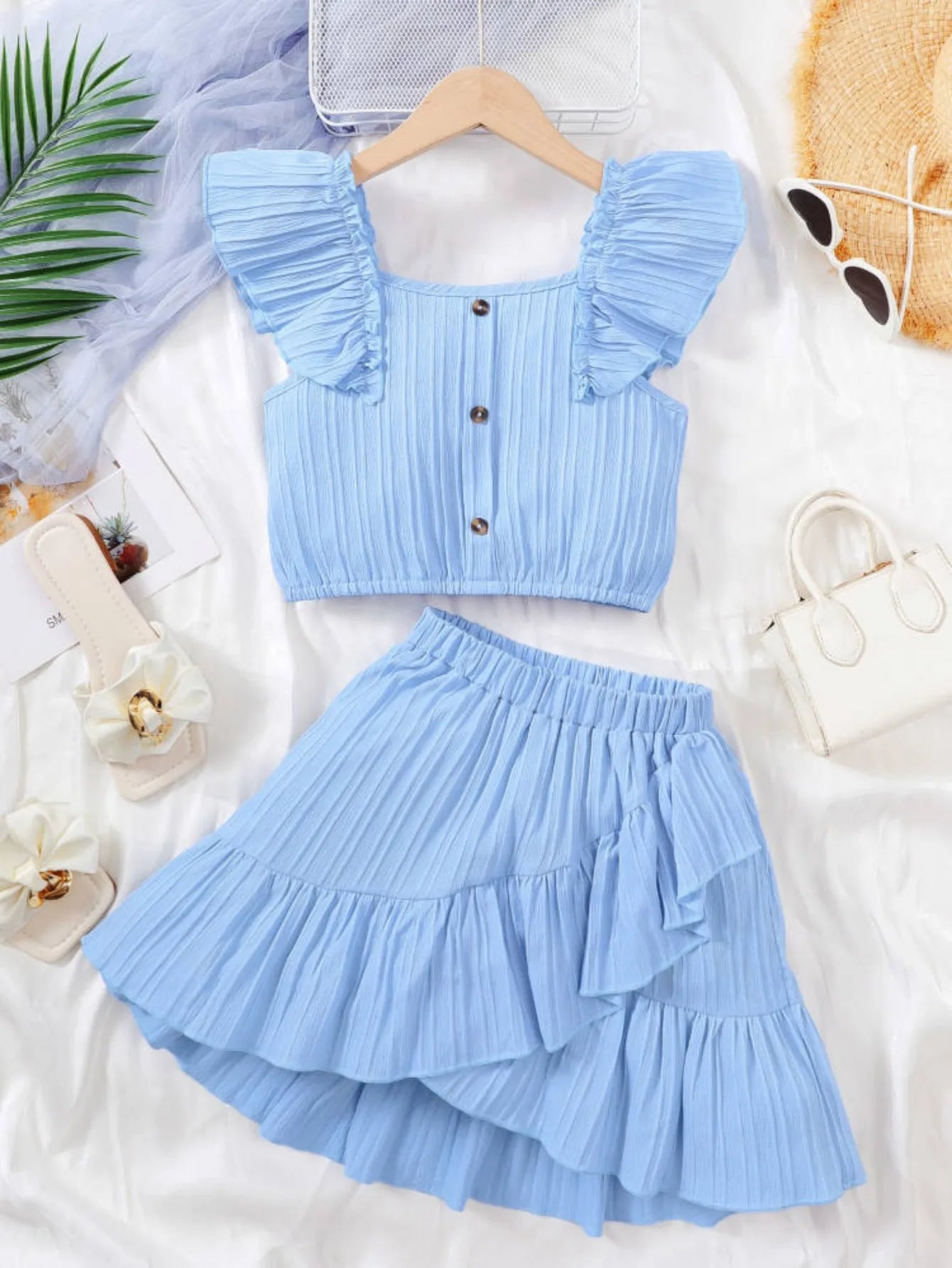 Kid Girls Princess Clothing Set
