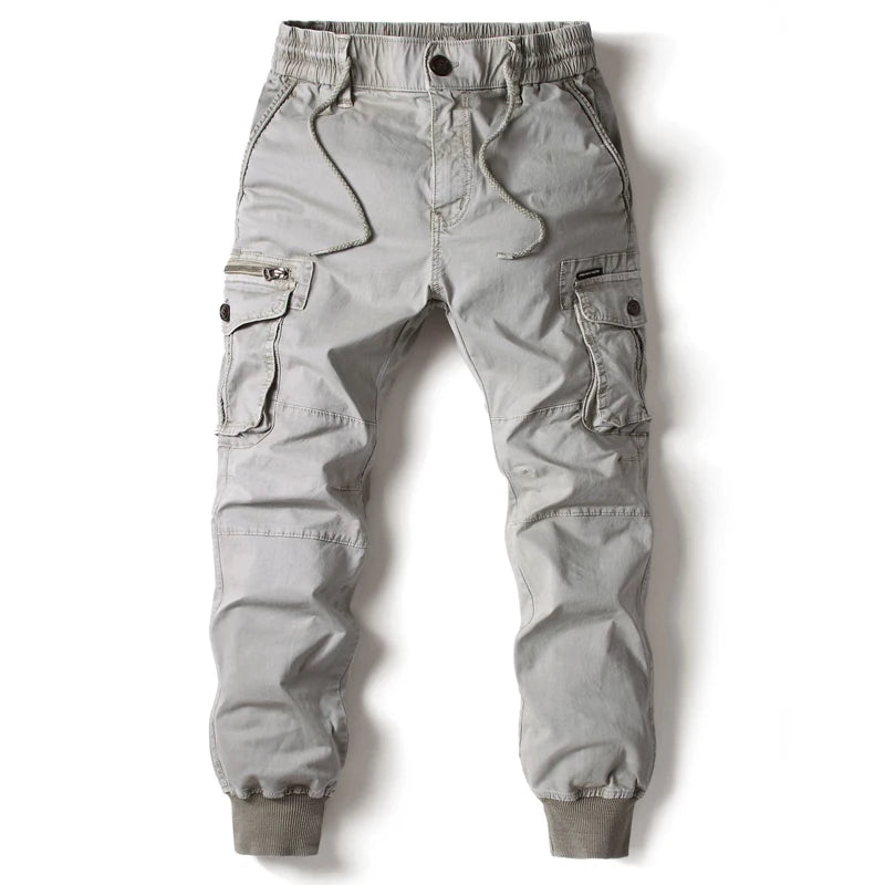 Men Joggers Cargo Multi-Pocket Pants