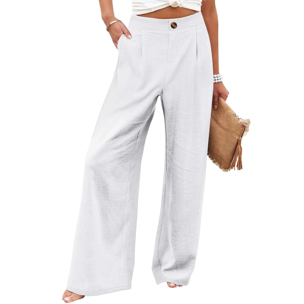 Women Cotton Linen Pants