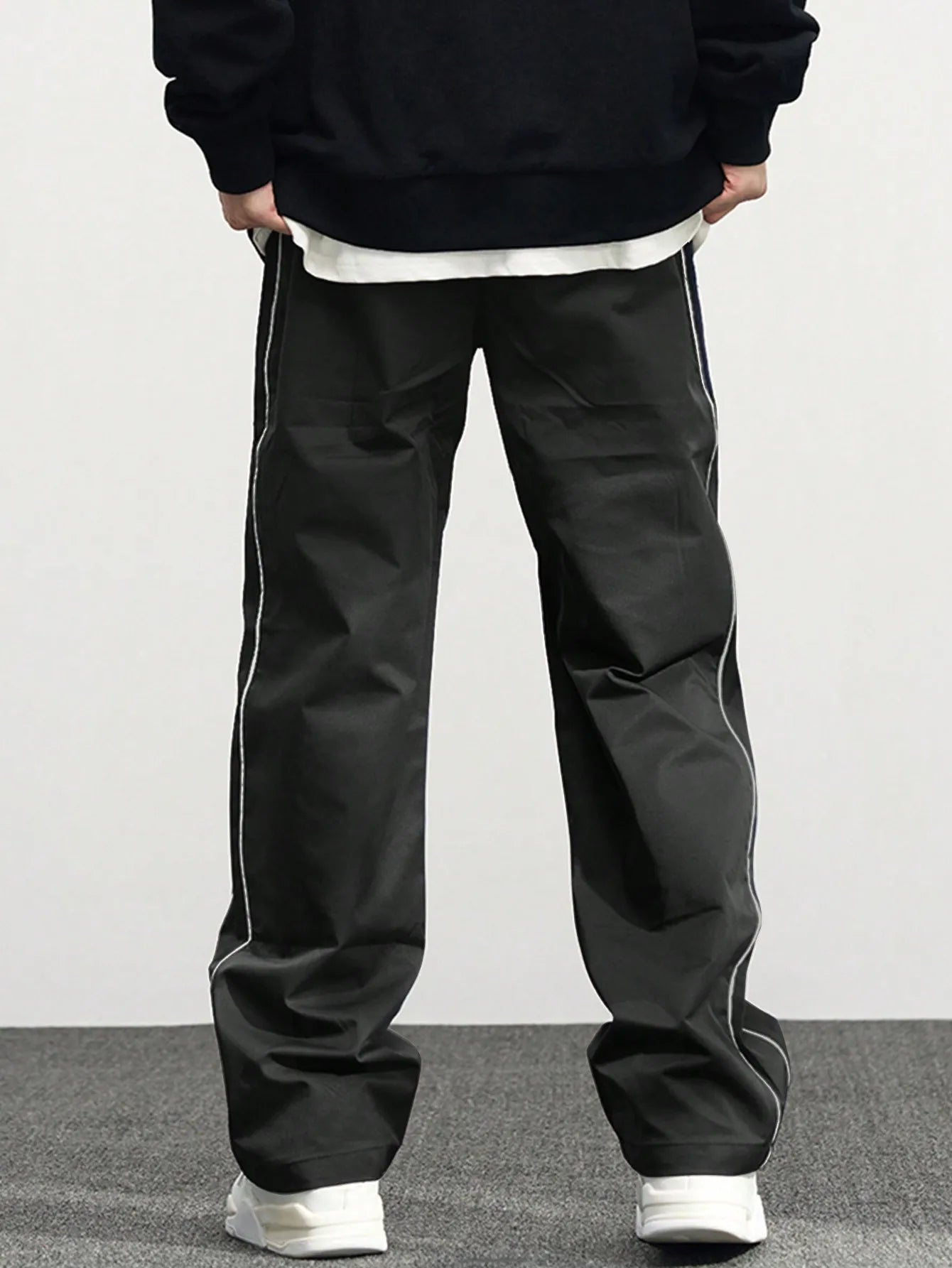 Casual Cotton Cargo Pants For Men, Men's Loose Cargo Pants