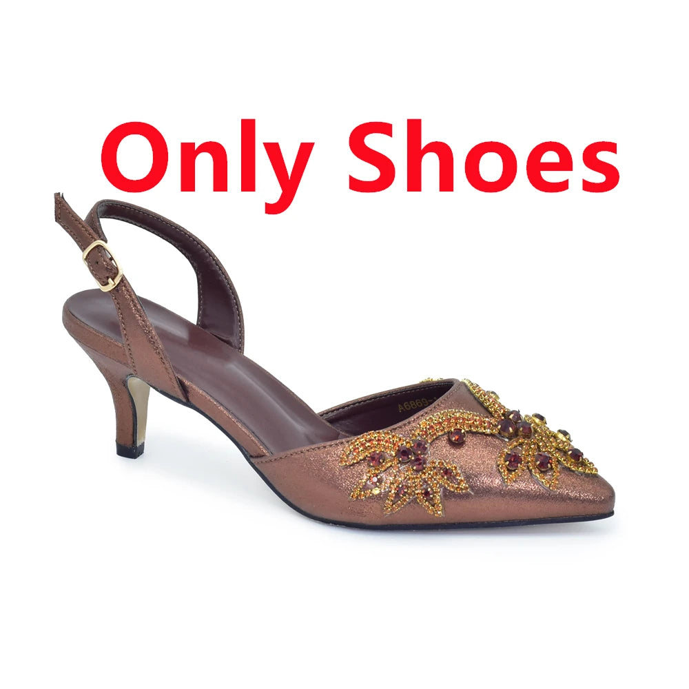 Shoes and Bags Matching Set for Women