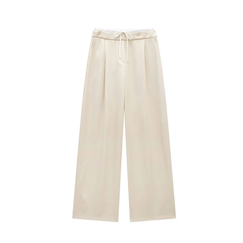 Women Fashion Vintage Straight Pants
