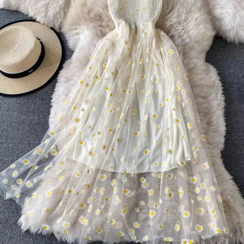 Casual Dresses For Women Cover Ups Floral Sleeveless Dress