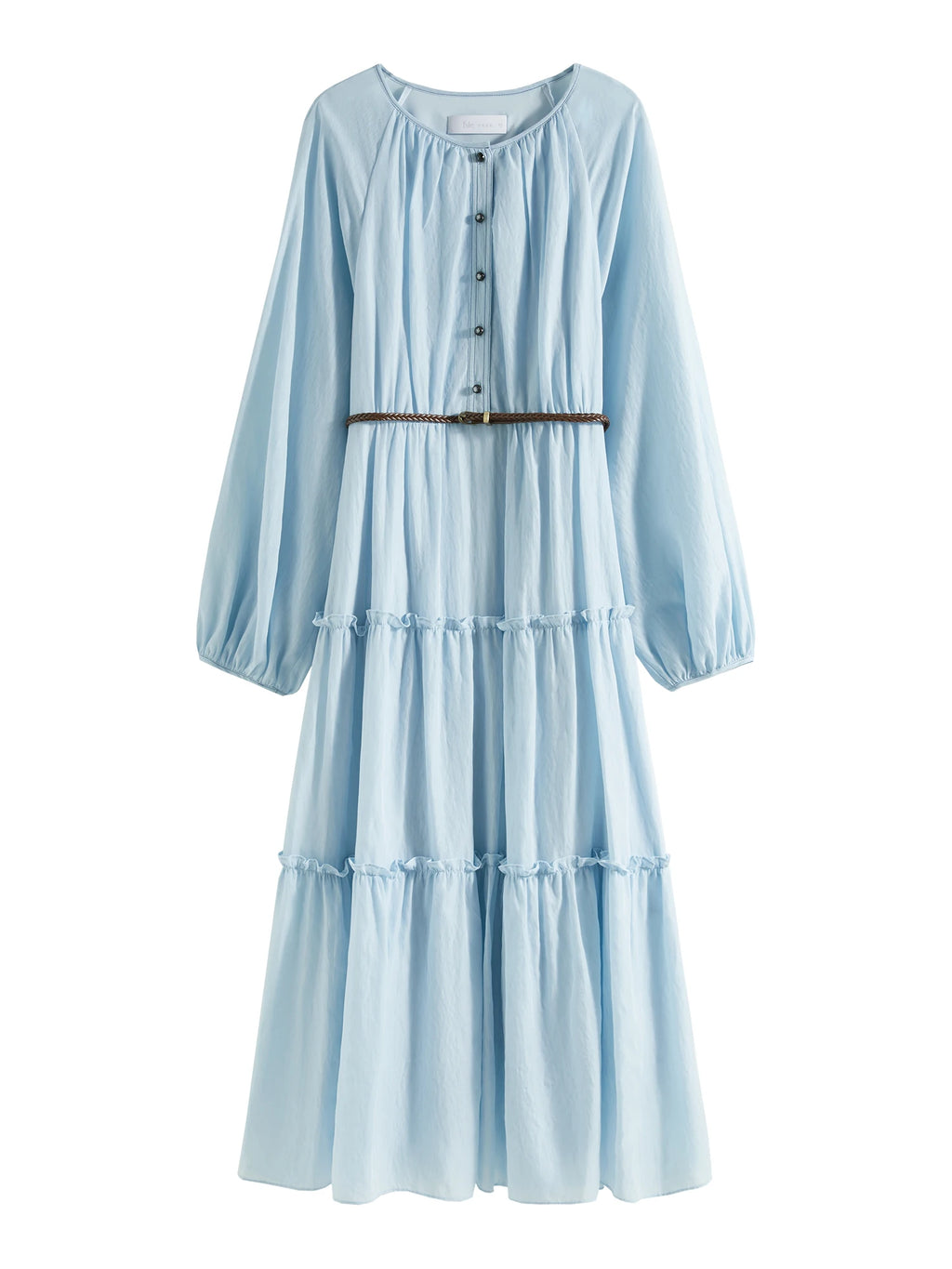 FSLE French Elegant Style Women Dresses 2025 Spring Summer New Design Long Dresses Holiday Season Casual Outfits 25FS11272