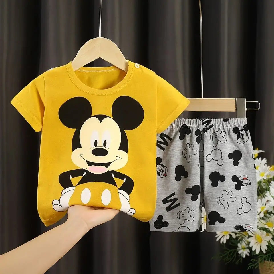 2pc/set Mickey Baby Clothes