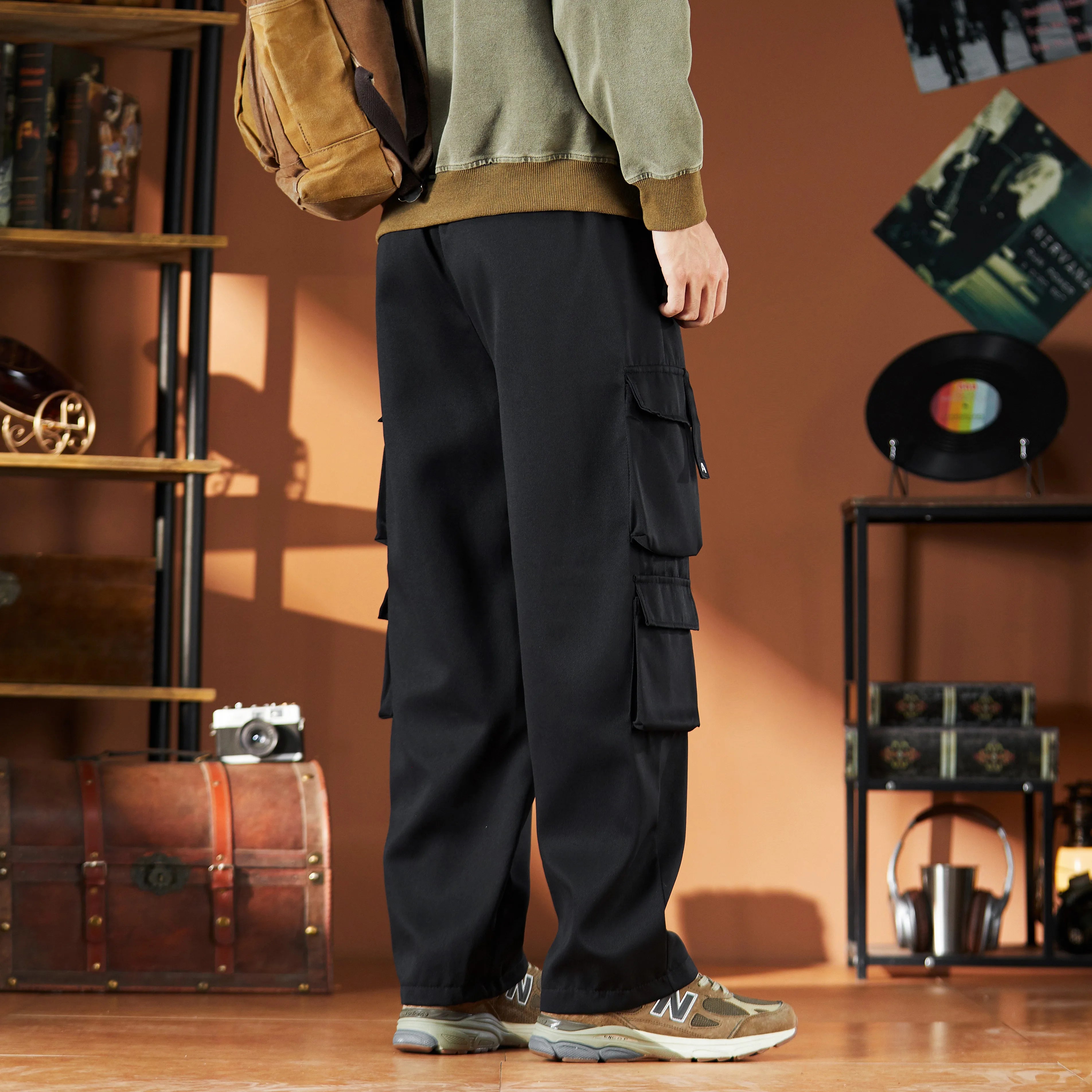 Retro Work Pants For Men