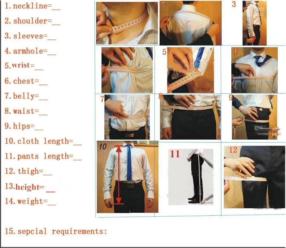 3 Pieces Casual Male Suits