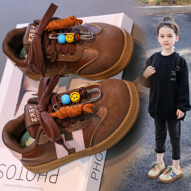 2025 Children Sneakers Boys Anti-slip Soft Sole Casual Shoes Girls Low Top Comfortable Shoes Size26-36
