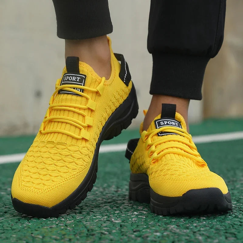 Breathable Mesh Shock Absorbing Sports Shoes