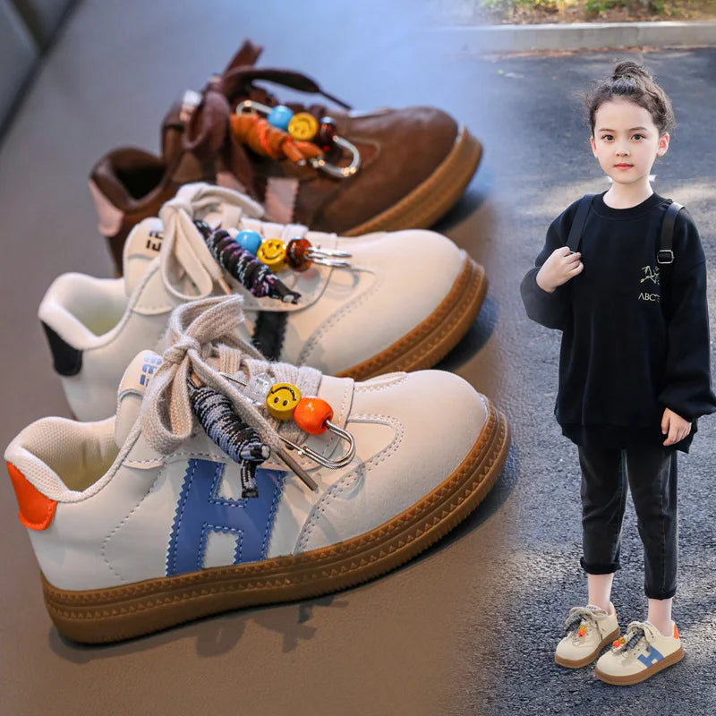 2025 Children Sneakers Boys Anti-slip Soft Sole Casual Shoes Girls Low Top Comfortable Shoes Size26-36