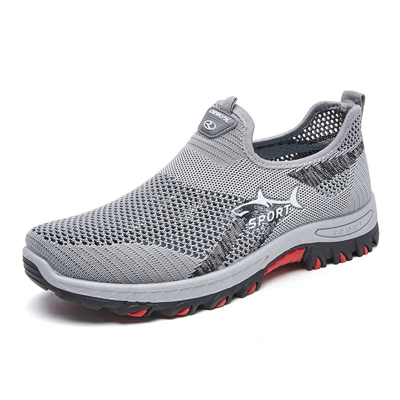 Hiking Shoes Men Air Mesh Casual Sneakers For Outdoor