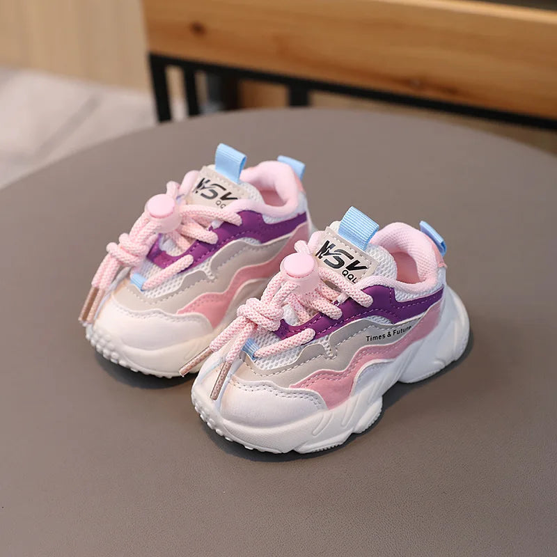 1-3 Years Little Kids Shoes Spring Autumn Children Sport Shoes Toddler Sneakers Unisex Boys Girls School Outdoor Casual Shoes