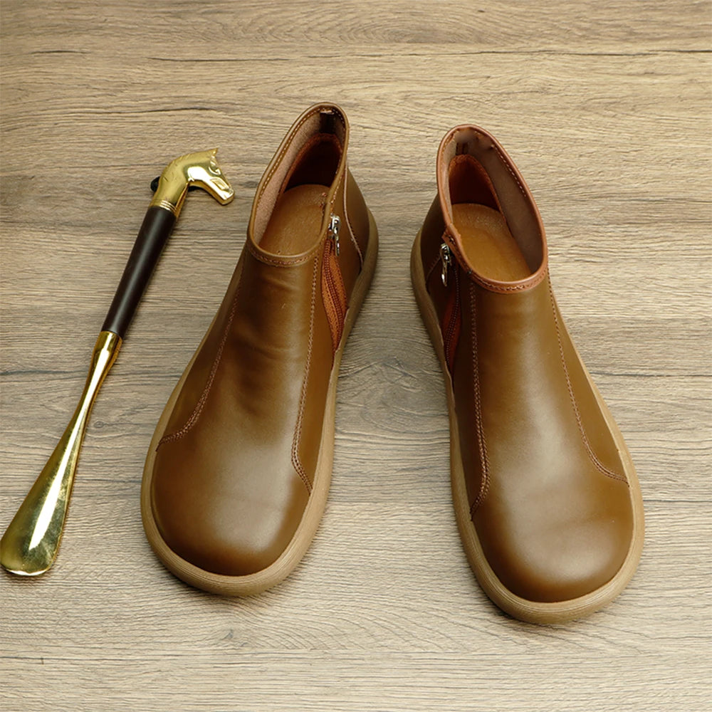 Soft Leather Chelsea Boots