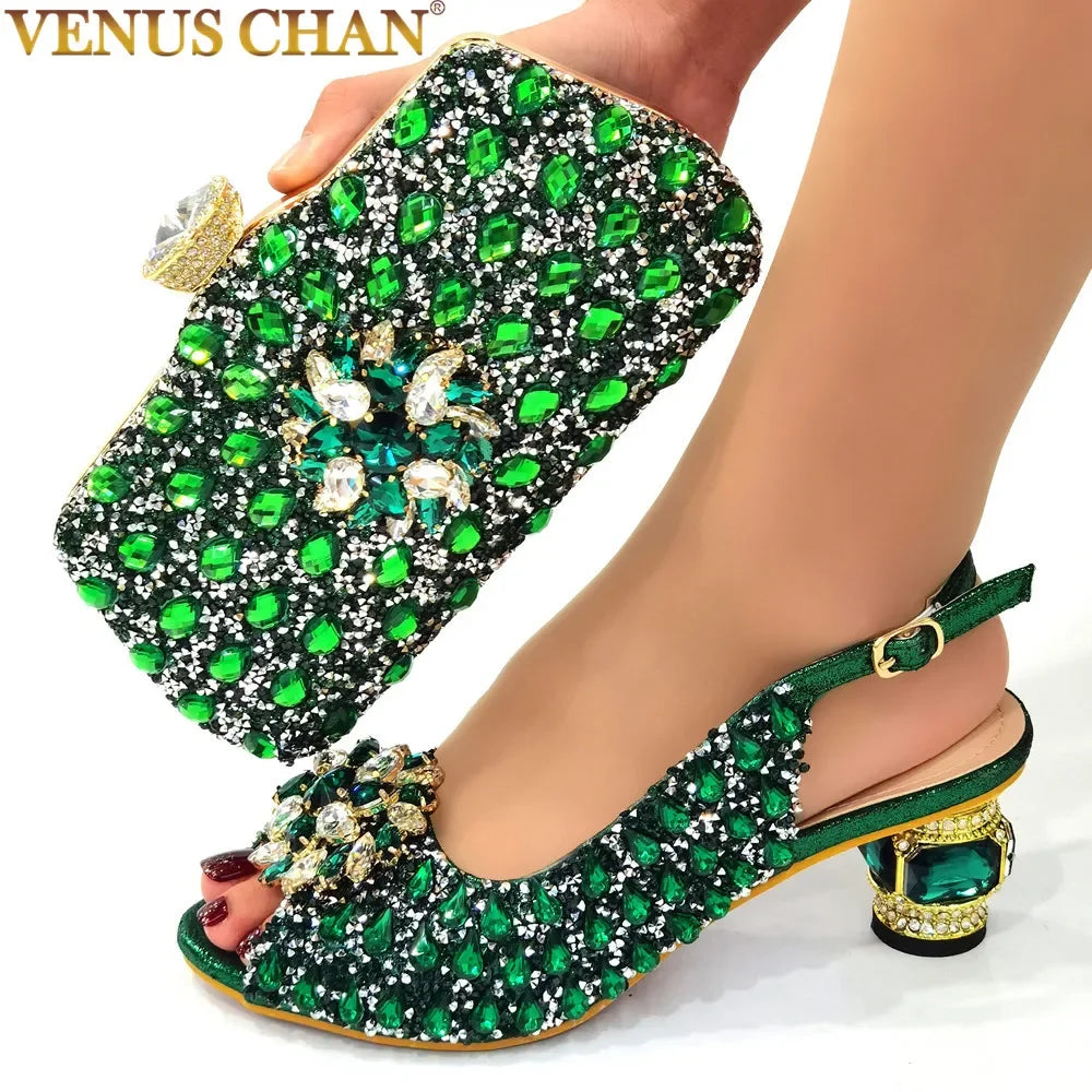 Women's Shoes and Bags Party  African Fashion Shoes and Bags