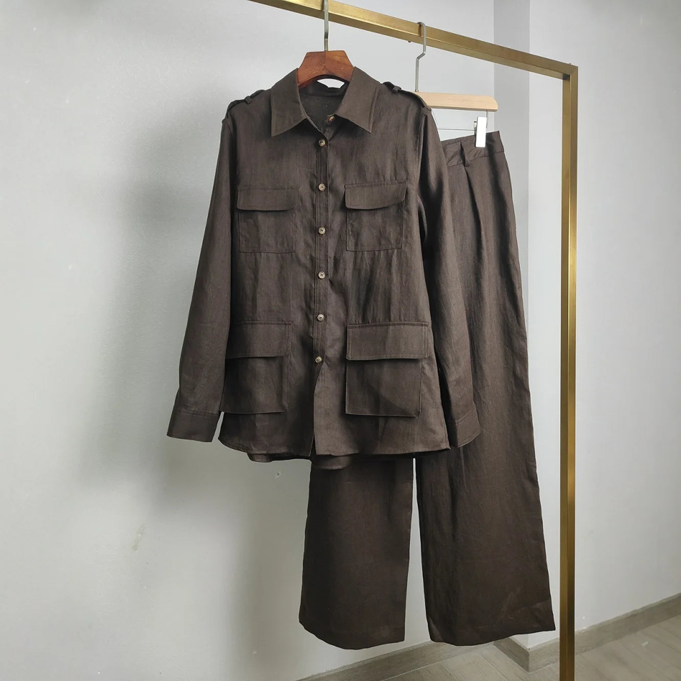 Women's Elegant Linen Set