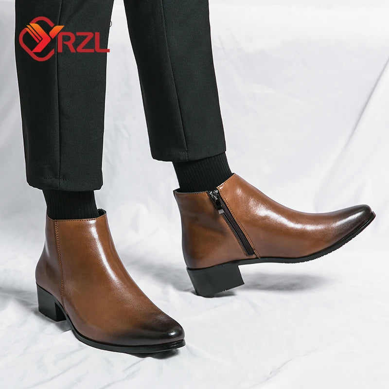 Mens  Leather Classic Shoes