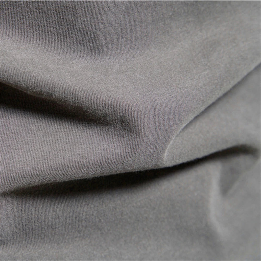 T-shirt homme 100 % coton à manches longues, t-shirts décontractés unis pour homme, hauts de qualité supérieure, vêtements classiques pour homme, t-shirts pour homme.