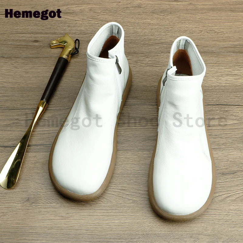 Soft Leather Chelsea Boots