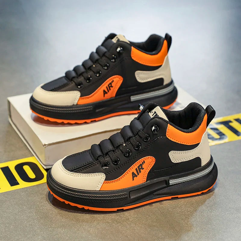 Children Spring and Summer New Korean Style All-match Casual Sports Shoes Young Student Thick Sole Sneakers Running Shoes 2024