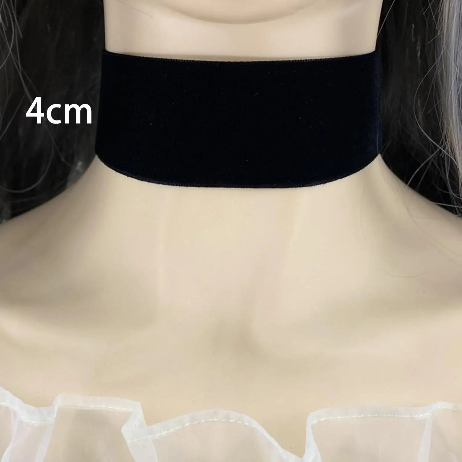 Gothic Style Black Velvet Choker Necklaces Rope Women