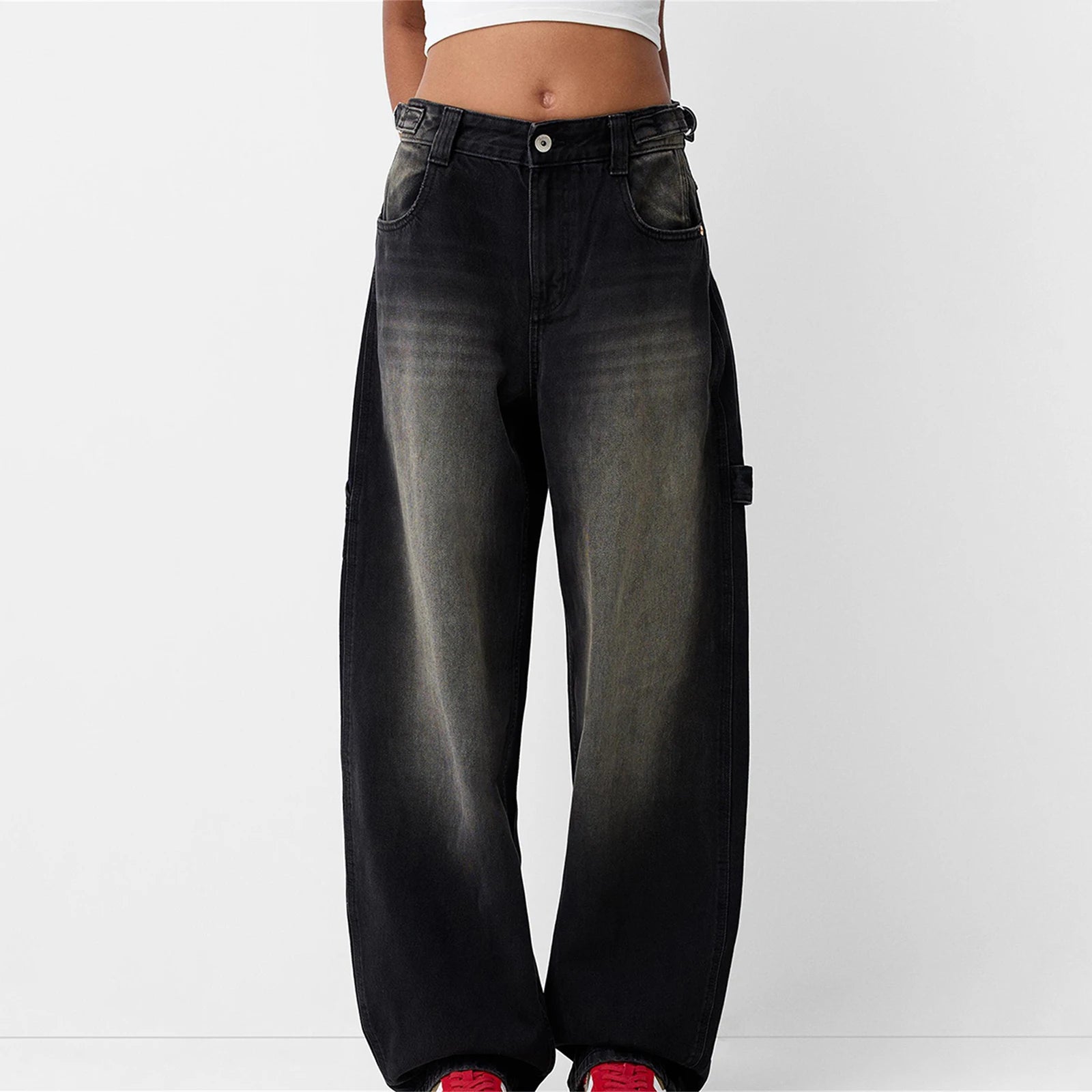Women's High Waisted Baggy Jeans