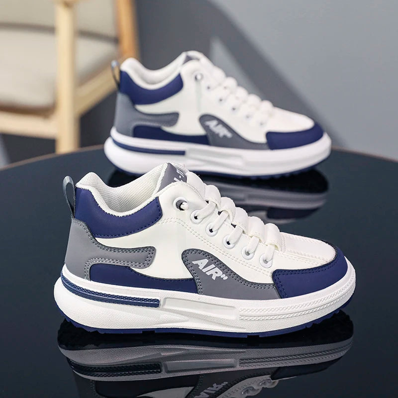 Children Spring and Summer New Korean Style All-match Casual Sports Shoes Young Student Thick Sole Sneakers Running Shoes 2024