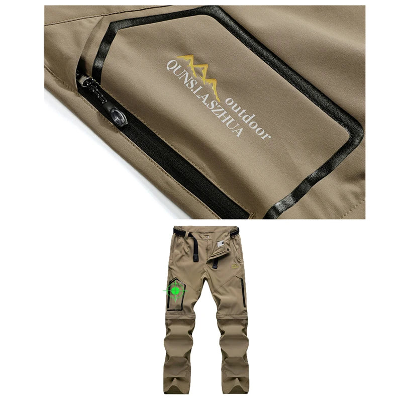 Men's Hiking Convertible Pants