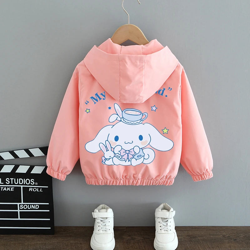 Teen Girls Windbreaker Jacket