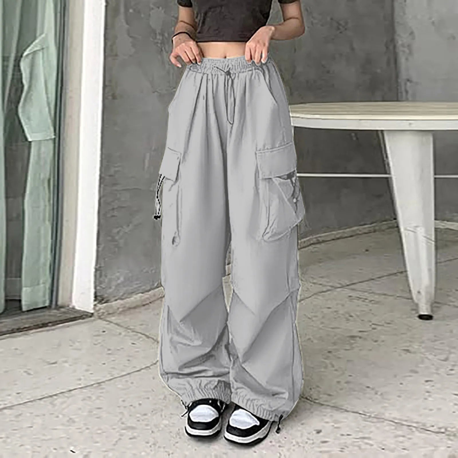 Womens Baggy Cargo Pants