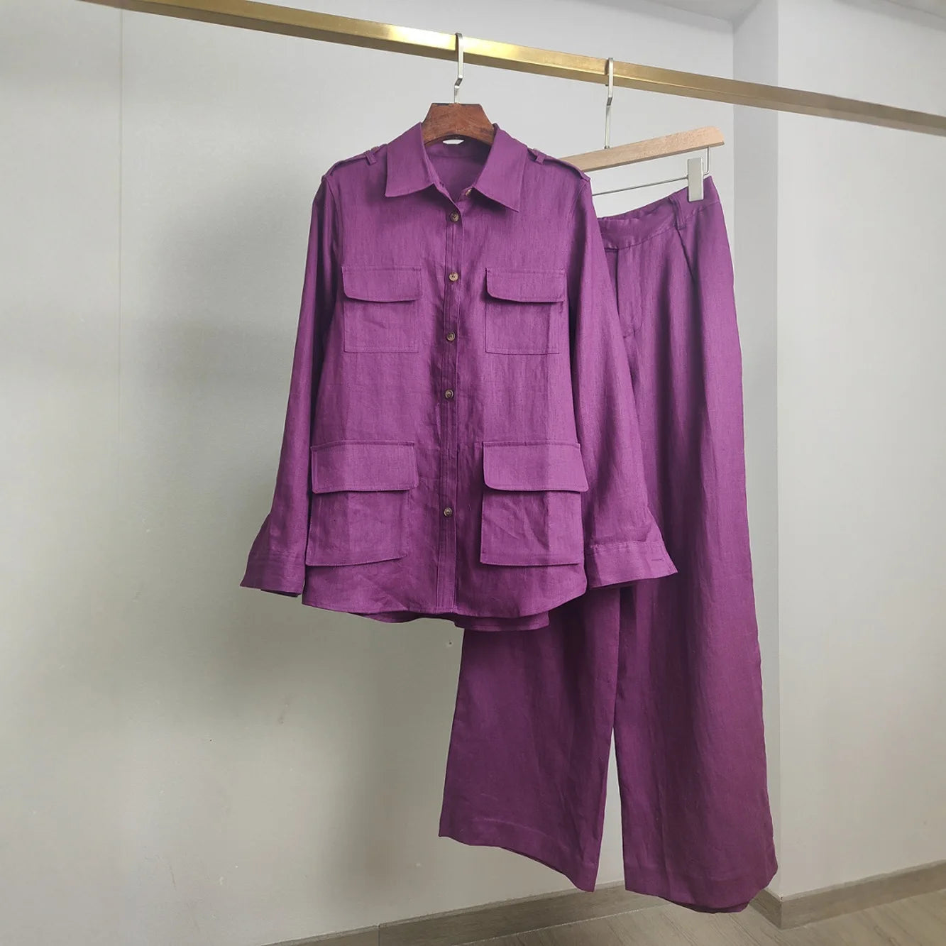 Women's Elegant Linen Set