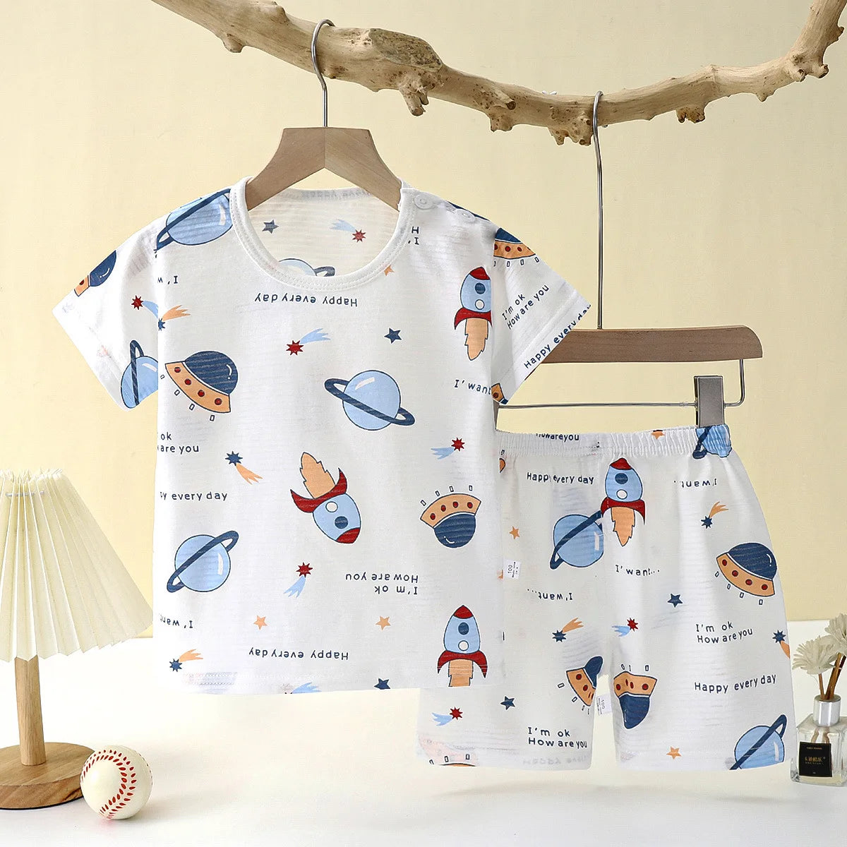 Baby Children Cute Cartoon Pajama Set