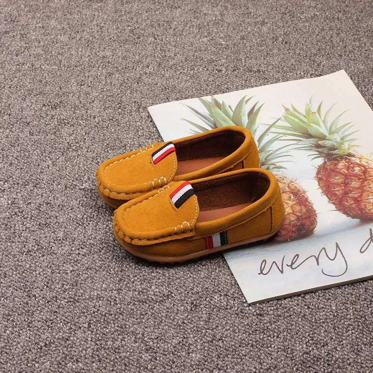 Boys Casual Shoes Kids Slip-on Loafers Children Moccasins Fashion Classic 2024 Spring Autumn Anti-skid Flats for Wedding Party
