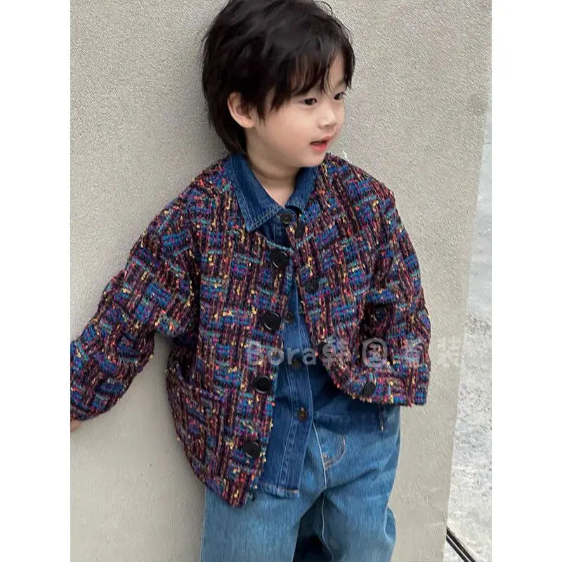 Boys Girls Fashion Casual Coat