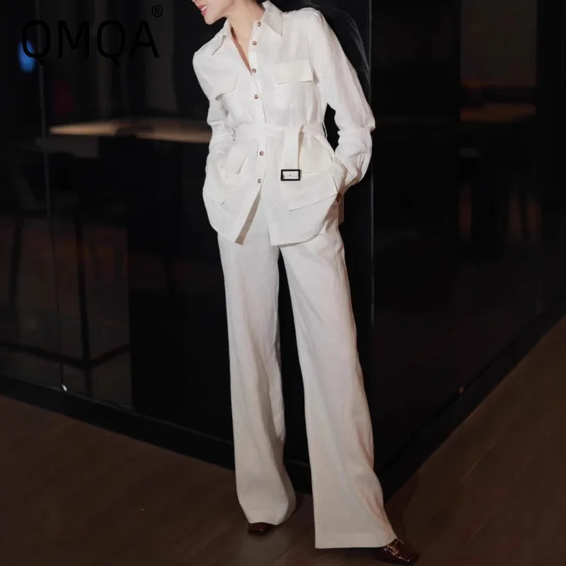 Women's Elegant Linen Set